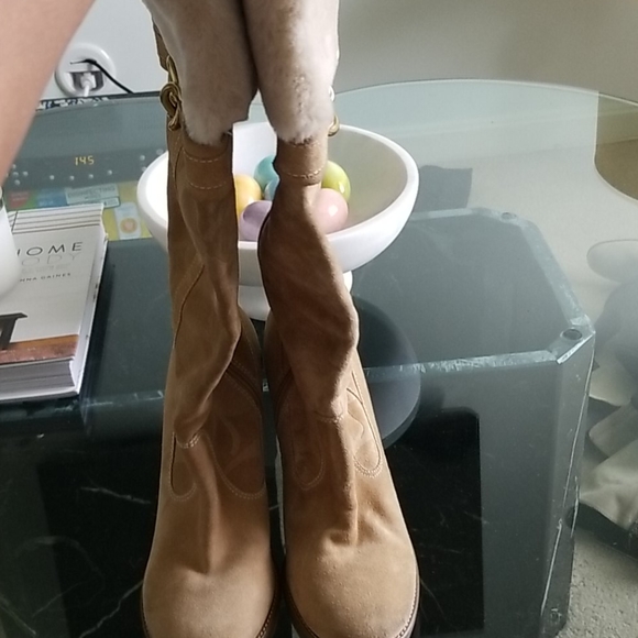 Suede leather boots - Picture 4 of 4